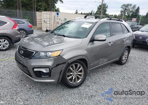 2012 Kia Sorento Sx V6 z USA, uszkodzony, nr VIN 5XYKWDA28CG281834